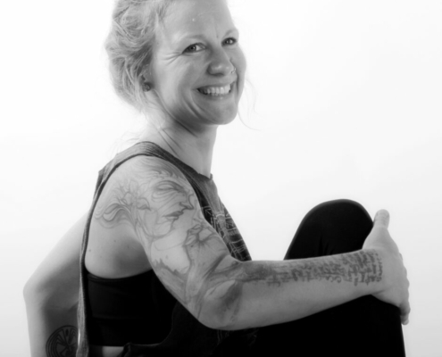Katharina Munzert bietet Yoga für Schwangere in der Lübecker Innnenstadt